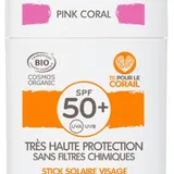 Sun Face Pink Coral Sun Stick SPF50+ Organic