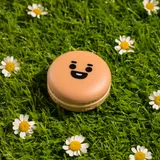 The Crème Shop x BT21 BABY - SHOOKY Macaron Lip Balm - Brown Sugar Milk Tea