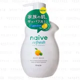 Kracie - Naive Refresh Sea Mud Body Wash Grapefruit