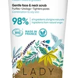 Lady Green - Gentle Face and Neck Scrub Organic