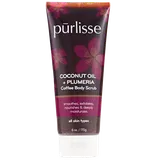 Purlisse - Coconut Oil + Plumeria Coffee Body Scrub