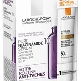 La Roche-Posay - Pure Niacinamide 10 Serum Anti-Dark Spot Repairing Concentrate + Anthelios Age Correct Daily Care Free SPF 50