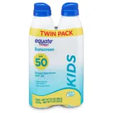 Kids Broad Spectrum Sunscreen Spray Twin Pack, SPF 50