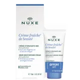 NUXE - Crème Fraiche de Beauté 48hr Moisturising Cream for Normal Skin with Gift