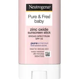 Pure & Free Baby Sunscreen Stick SPF 50