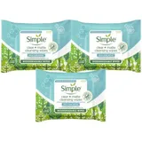 Simple - Daily Skin Detox Matte Clear Wipes For Oily Skin 20 wipes