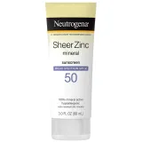 Neutrogena - Sheer Zinc Sunscreen Lotion SPF 50