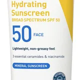 Hydrating Sunscreen Face Lotion SPF 50