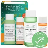 Exfoliate + Brighten Toner Duo