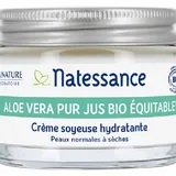 Aloe Vera Pure Juice Organic Fair Trade Moisturizing Silky Cream