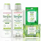 Kind to Skin Eye Makeup Remover x , Rich Moisturiser x , Cleansing Wipes x 20 Mask x 1