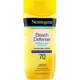 Beach Defense Water + Sun Protection Oxybenzone-Free Sunscreen Lotion Broad Spectrum SPF 70
