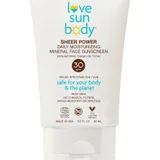 Launching March 2022 Sheer Power Daily Moisturizing Mineral Face Sunscreen SPF 30 Cosmos Natural