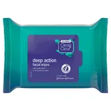 Deep Action Facial Wipes - 25 wipes