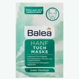 Balea - Hemp Sheet Face Mask, 1pc