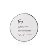 Bath House - Bergamot Amber Shave Soap in Tin