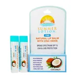 Natural Lip Balm with Zinc Oxide Sunscreen, SPF 15, , Coconut