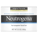 Neutrogena - Transparent Facial Bar Soap, Face Wash & Cleanser Fragrance Free, Fragrance Free