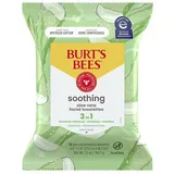 Soothing Facial Cleanser and Makeup Remover Towelettes for Sensitive Skin Aloe Vera