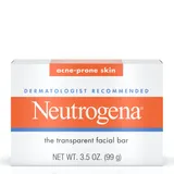 Neutrogena - Glycerin Soap Bar for Acne-Prone Skin, Dye-Free, Non-Comedogenic