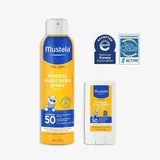 Mustela USA - Mineral Sunscreen Spray and Stick SPF 50
