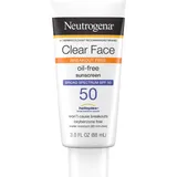 Clear Face Break-Out Free Liquid Lotion Sunscreen Broad Spectrum SPF 50