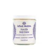 Lotus Moon Skin Care - Pure Silk Body Creme - Natural Body Moisturizer For Dry Skin