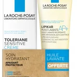 La Roche-Posay - Tolériane Sensitive Cream + Lipikar Cleansing Oil AP+ Free