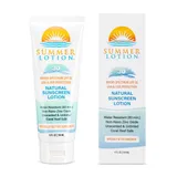 Natural Sunscreen Lotion with Zinc Oxide Sunblock, SPF 30, 4 ounces