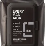 Speed Shower Face & Body Wipes Sensitive Skin