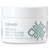 Soji - Health Revitalizing Daily Moisturizer Pure Hemp CBD Lemon Lavender & Bergamot 35mg