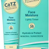 CoTZ - Face Moisture Lightly Tinted Sunscreen SPF 35