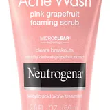 Neutrogena - Oil-Free Pink Grapefruit Acne Wash Face Scrub