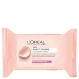L'Oréal Paris - Fine Flowers Sensitive Skin Cleansing Face Wipes x 25