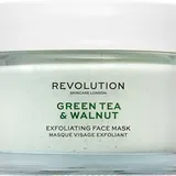 REVOLUTION SKINCARE - Green Tea & Walnut Exfoliating Face Mask