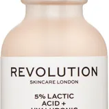 Revolution Skin Mild Skin Exfoliator - 5% Lactic Acid + Hyaluronic Acid