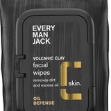 Volcanic Clay Face Wipes Oil Defense