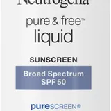 Pure & Free Liquid Sunscreen SPF 50