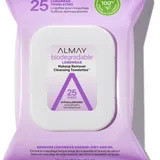 Biodegradable Longwear Makeup Remover Cleansing Towelettes