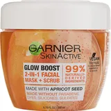Garnier - SkinActive Glow Boost 2-in-1 Facial Mask and Scrub