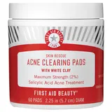 First Aid Beauty - Skin Rescue Acne Clearing Pads with White Clay