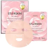100% Camellia 2-Step Oil Sheet Mask - Nourishing and Brightening