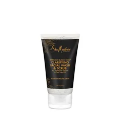 SheaMoisture - African Black Soap Clarifying Facial Wash & Scrub