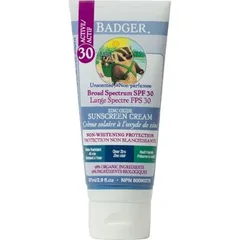 Badger - SPF 30 Clear Zinc Sunscreen Cream