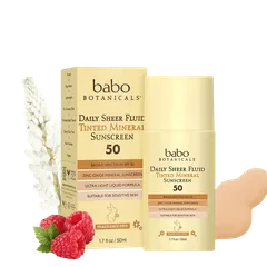 Daily Sheer Fluid SPF50 Tinted Sunscreen
