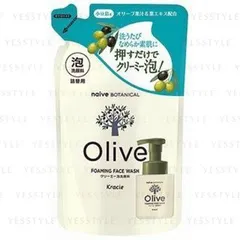 Kracie - Naive Botanical Olive Foaming Face Wash
