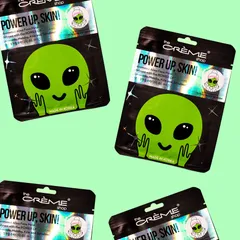 The Crème Shop - Power Up, Skin! Animated Alien Face Mask - Power of Greens