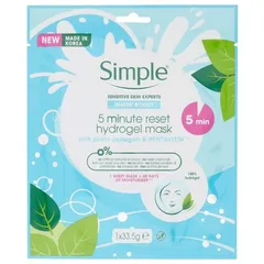Simple - Waterboost 5-Minute Reset Hydrogel Sheet Mask 1 mask