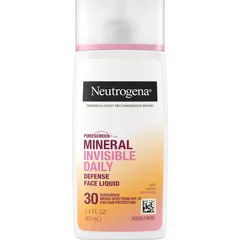 Neutrogena - Purescreen+ Invisible Daily Defense Mineral Face Liquid with SPF 30