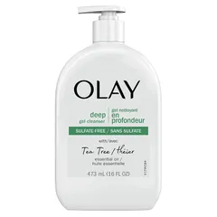 Olay - Deep Gel Cleanser with Tea Tree Essential Oil